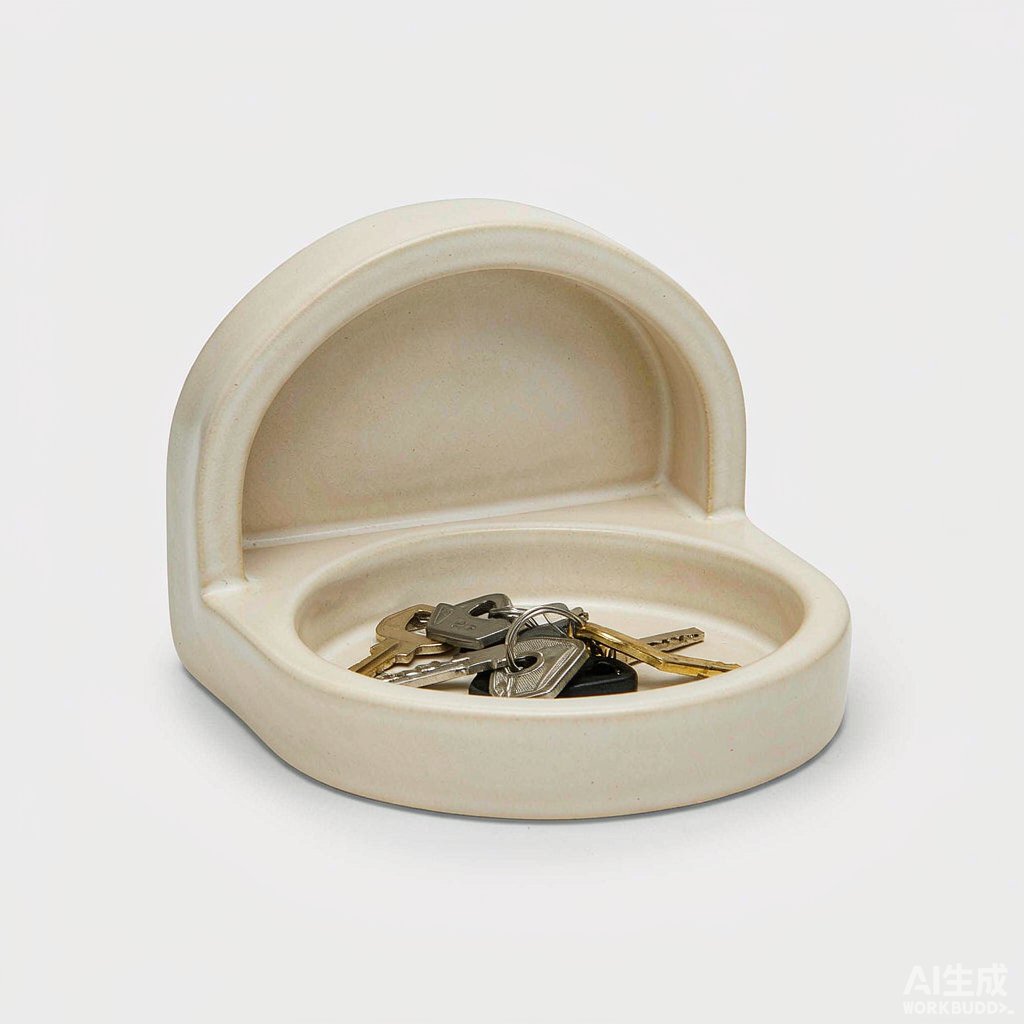 钥匙扣收纳盘 便携款