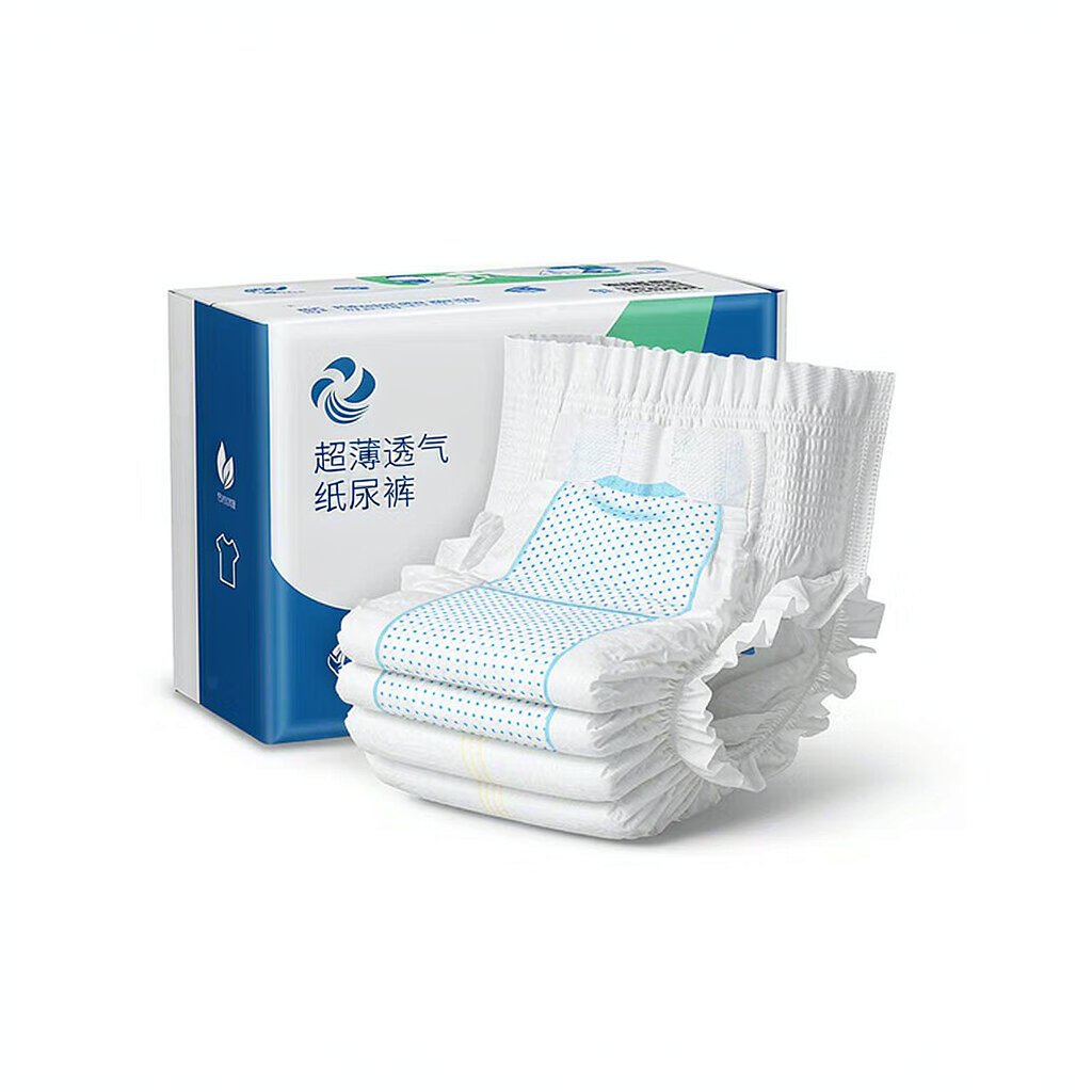超薄透气纸尿裤 云柔表层