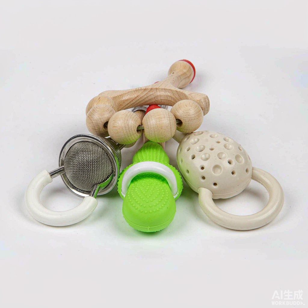 摇铃套装 早教益智